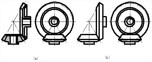 錐齒輪畫法 錐齒輪